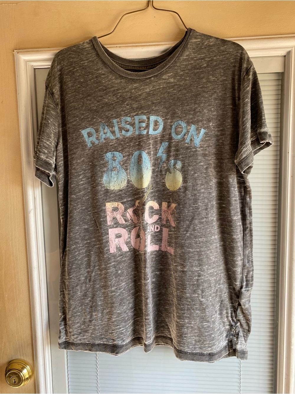 Maurices Mineral Wash Gray Crew Neck Tee